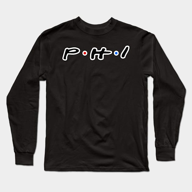 Phi Retro Long Sleeve T-Shirt by lolosenese